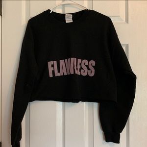 Cropped sweatshirt